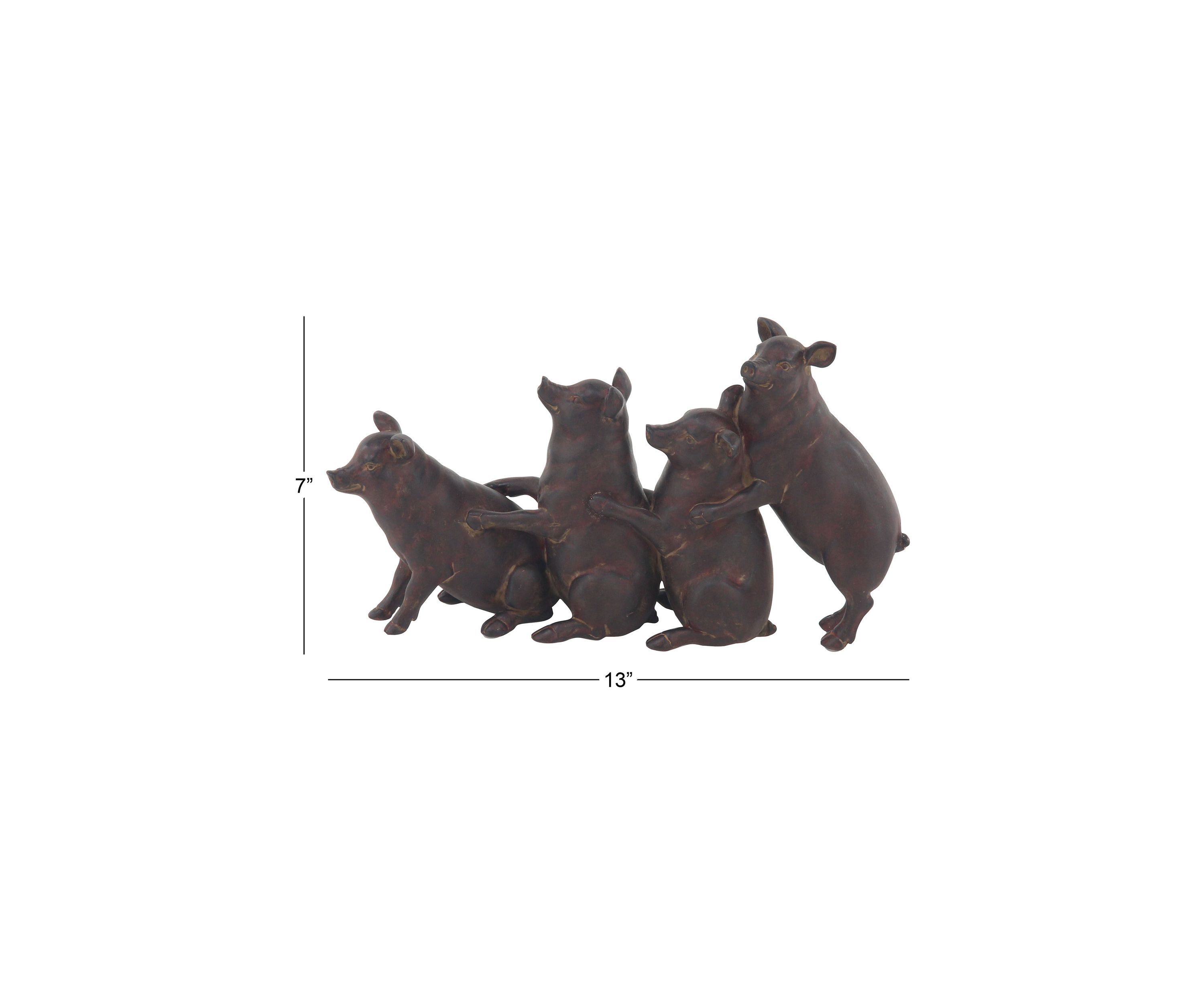 Farmhouse Polystone Sculpture