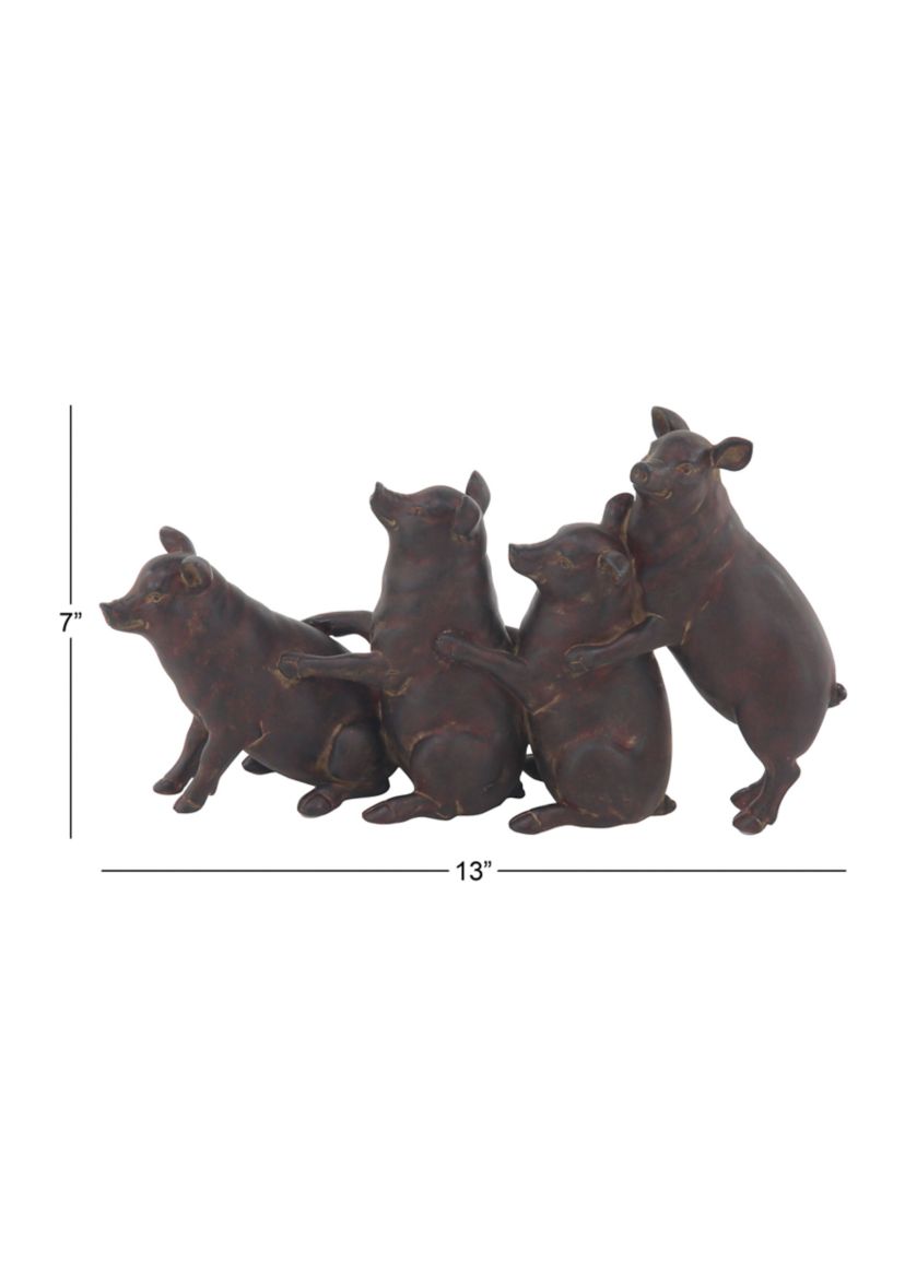 Farmhouse Polystone Sculpture