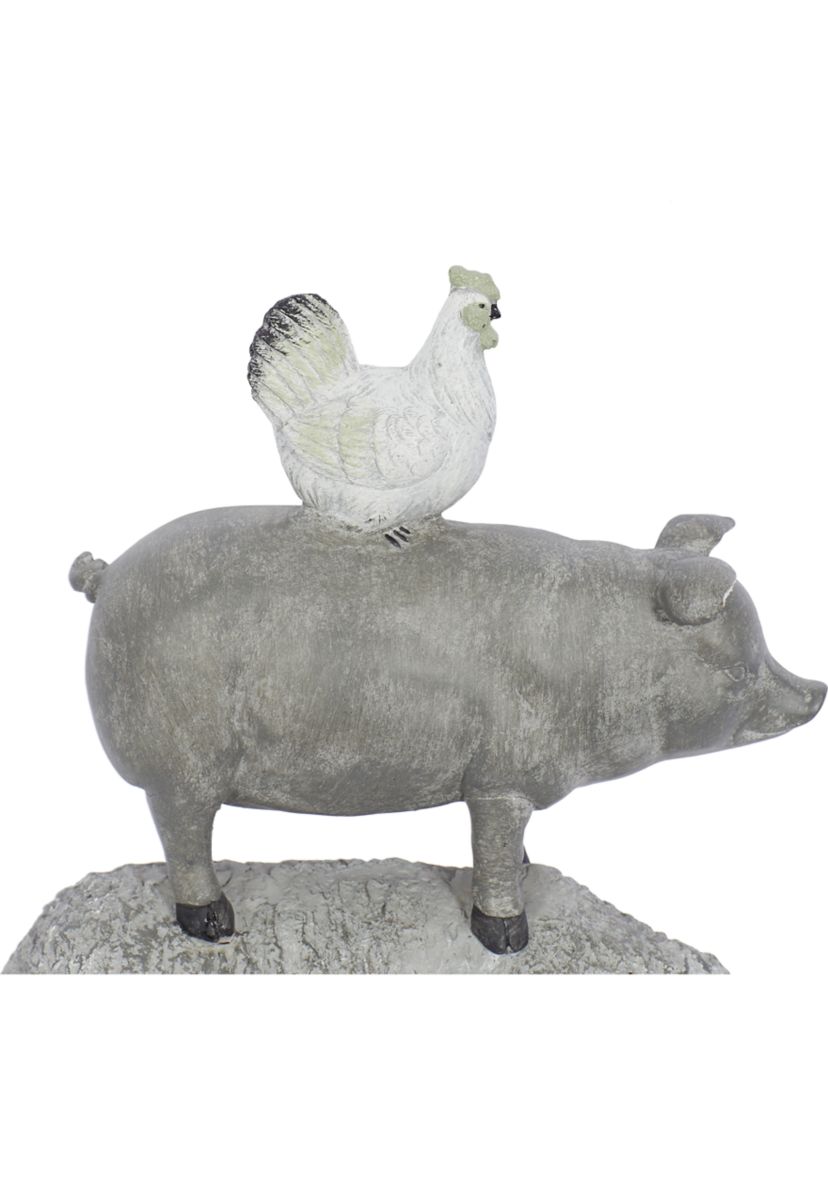 Farmhouse Polystone Sculpture