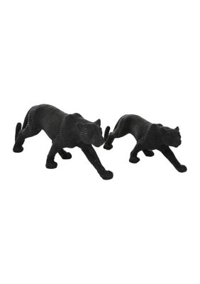 Glam Polystone Sculpture - Set of 2