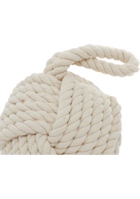 Coastal Jute Rope Sculpture - Set of 2