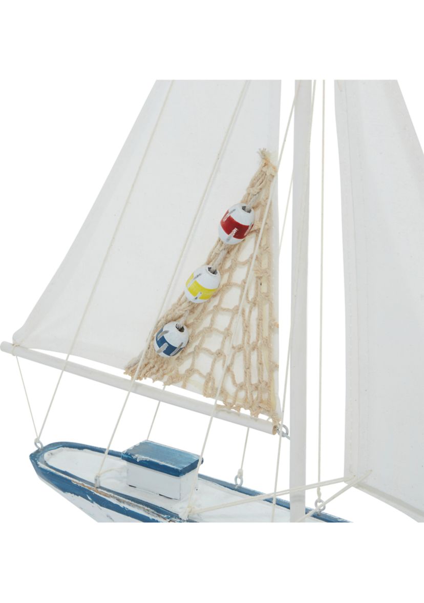 Coastal Wood Sculpture - Set of 2