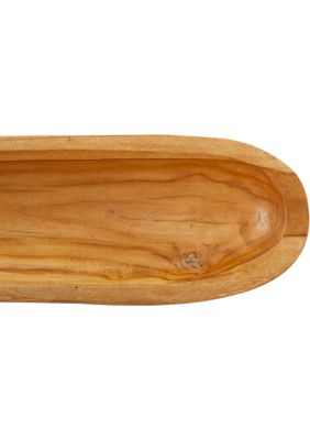 Rustic Teak Wood Tray