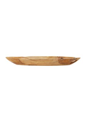 Rustic Teak Wood Tray