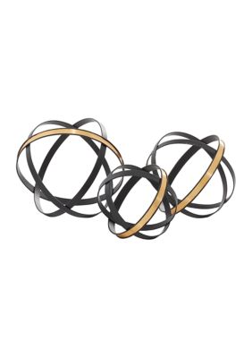 Contemporary Metal Sculpture - Set of 3