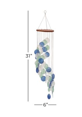 Coastal Capiz Shell Windchime