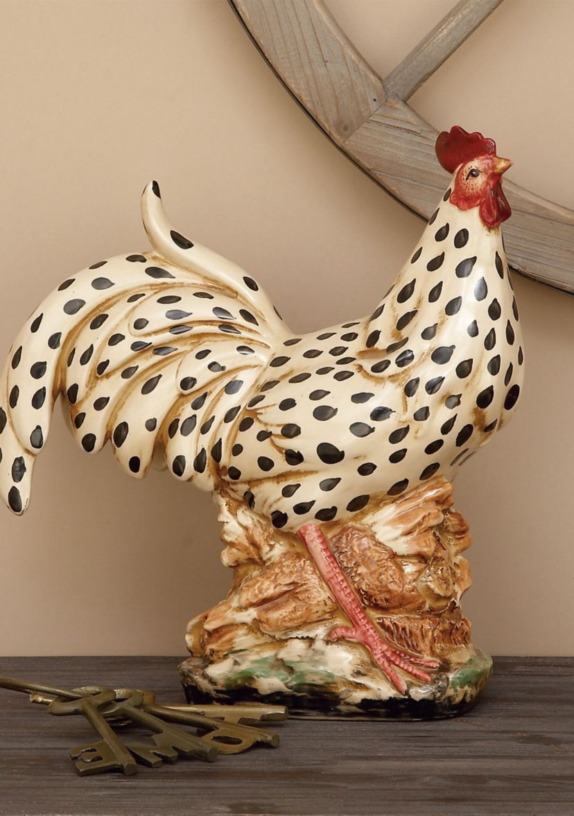 Farmhouse Ceramic Garden Sculpture