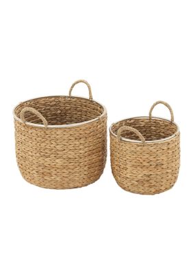 Coastal Seagrass Storage Basket - Set of 2