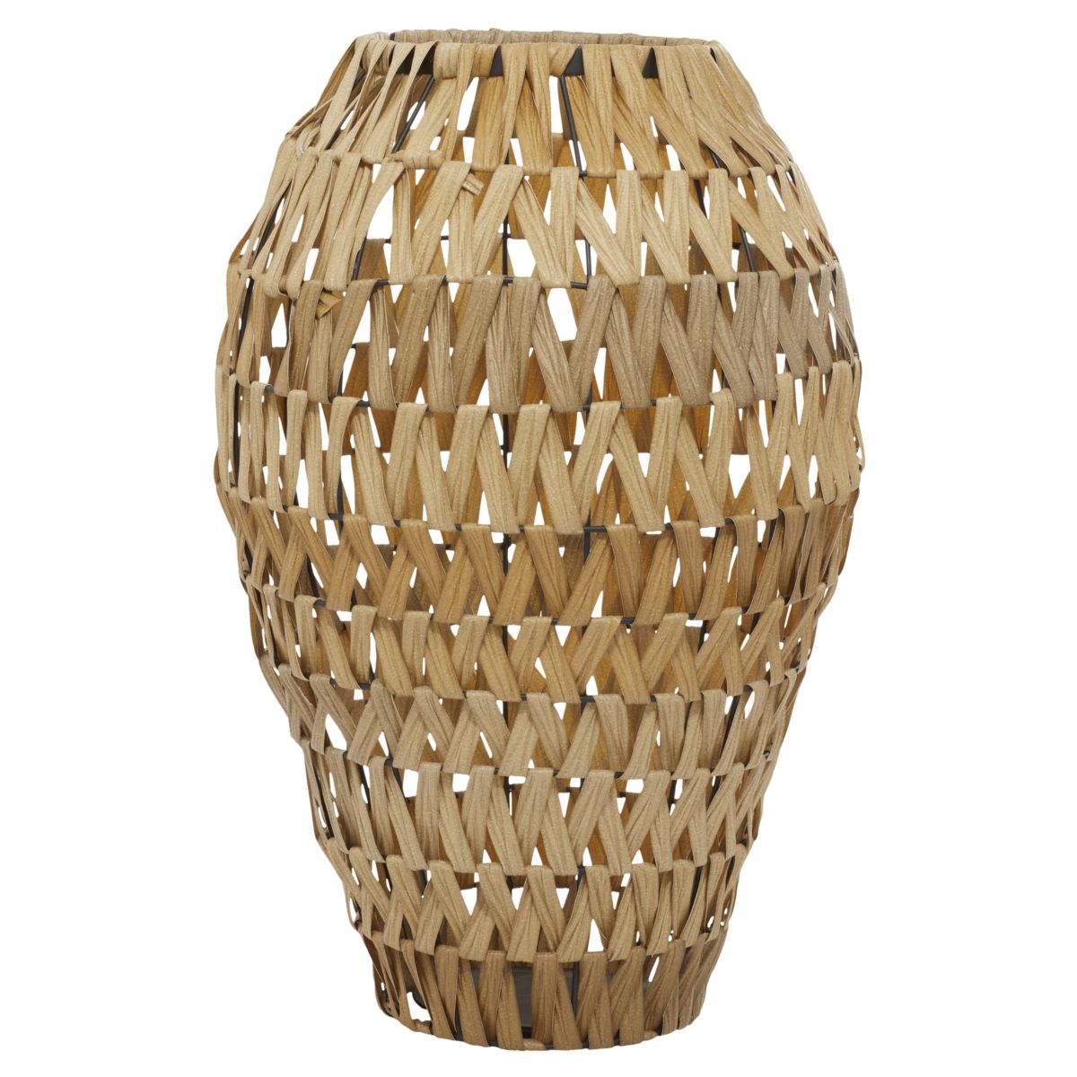 Bohemian Plastic Rattan Vase