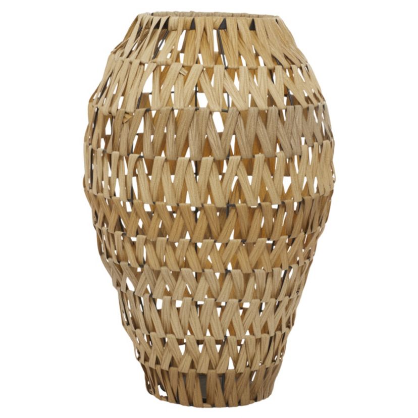 Bohemian Plastic Rattan Vase