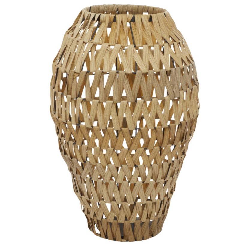 Bohemian Plastic Rattan Vase