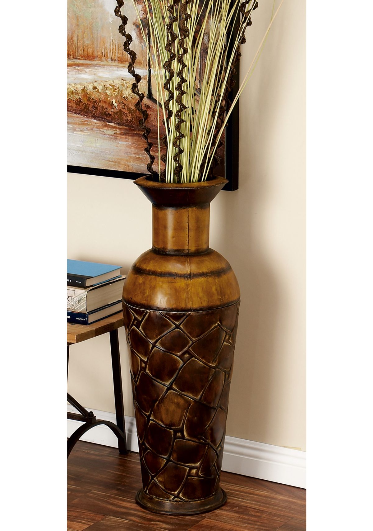 Rustic Metal Vase - Set of 3