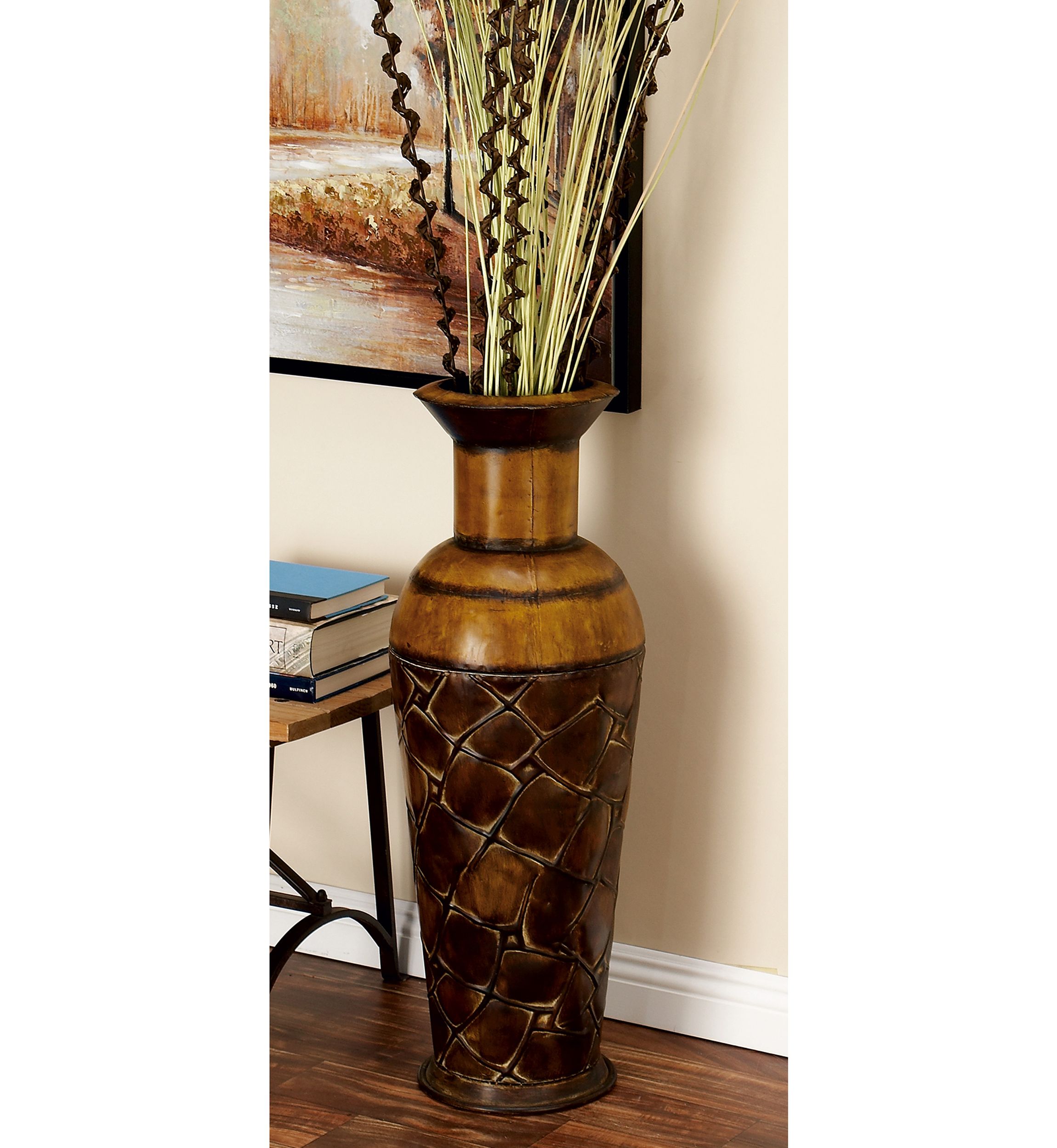 Rustic Metal Vase - Set of 3