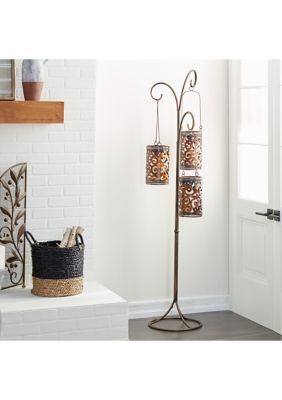 Eclectic Metal Candle Lantern