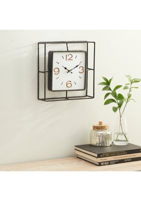 Contemporary Metal Wall Clock
