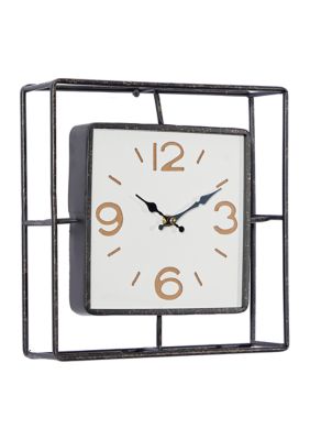 Contemporary Metal Wall Clock