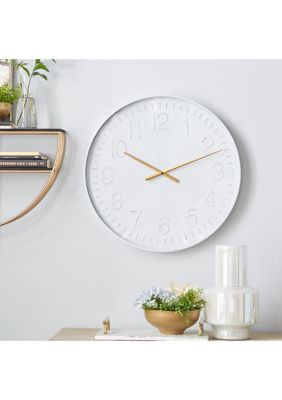 Contemporary Metal Wall Clock