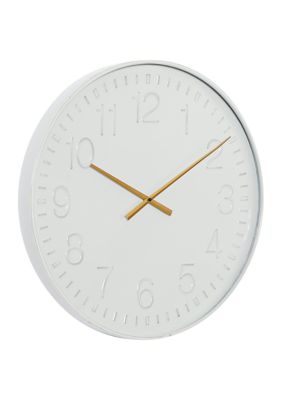 Contemporary Metal Wall Clock