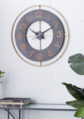 Vintage Metal Wall Clock