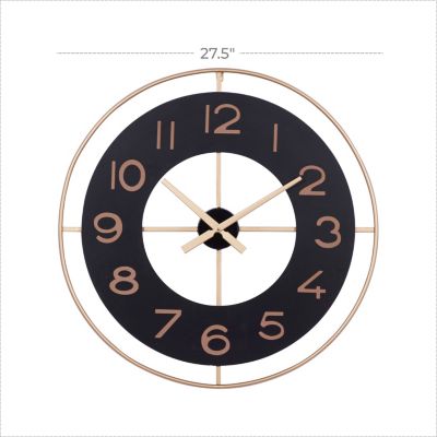 Vintage Metal Wall Clock