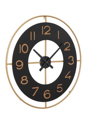 Vintage Metal Wall Clock