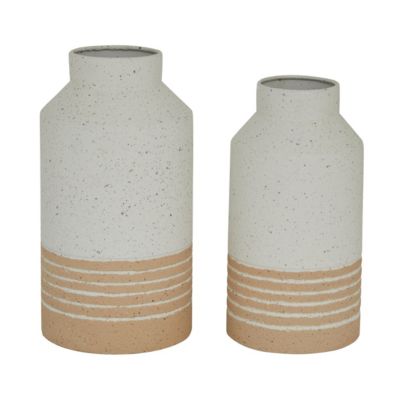 Farmhouse Metal Vase - Set of 2