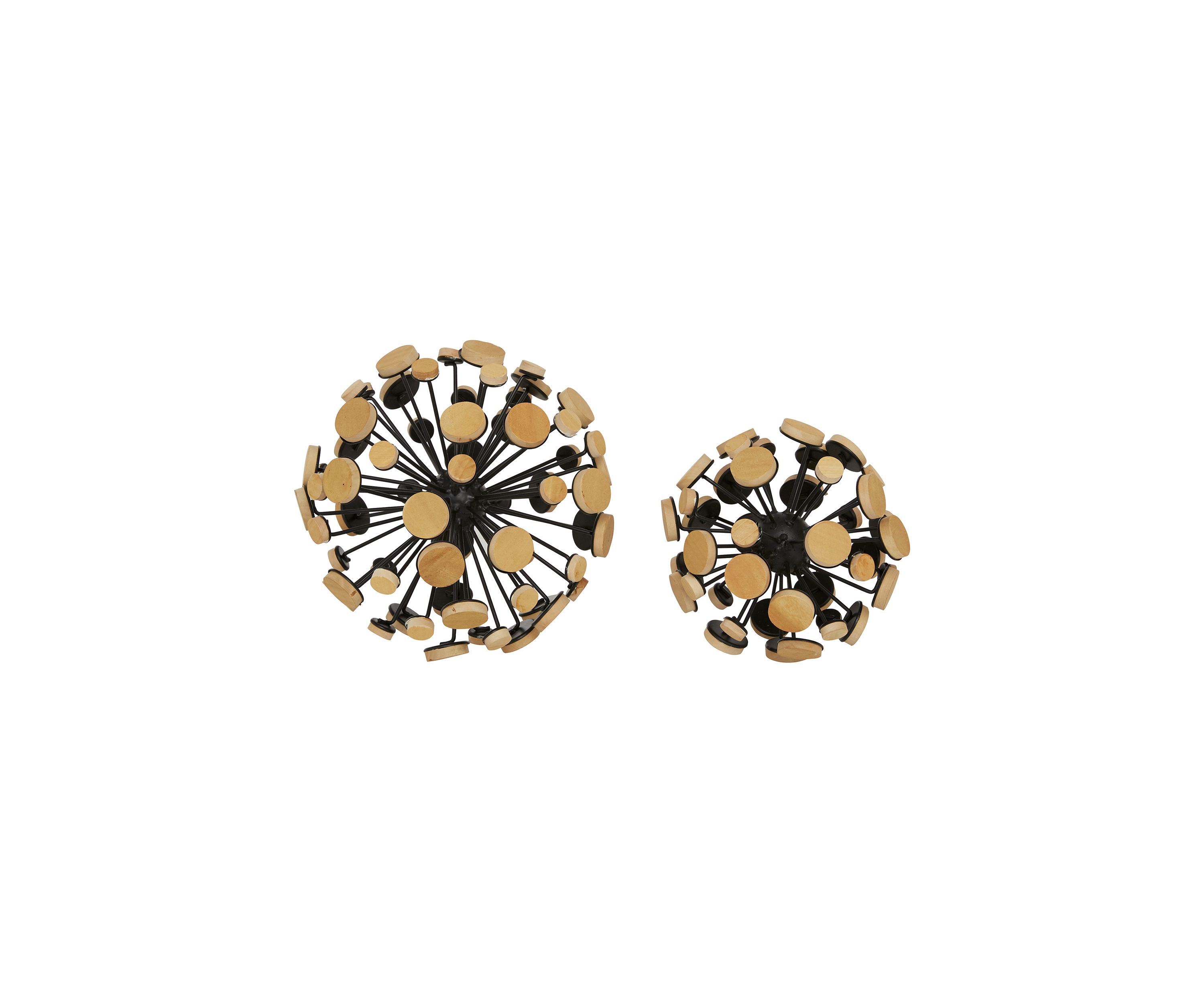Modern Metal Sculpture - Set of 2