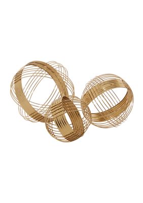 Contemporary Metal Sculpture - Set of 3