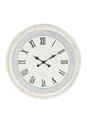 Farmhouse Wood Wall Clock