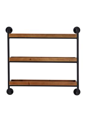 Industrial Metal Wall Shelf