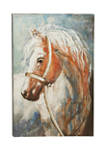Large Brown Acrylic Horse Painting on Canvas Wall Art