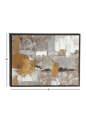 Contemporary Canvas Framed Wall Art