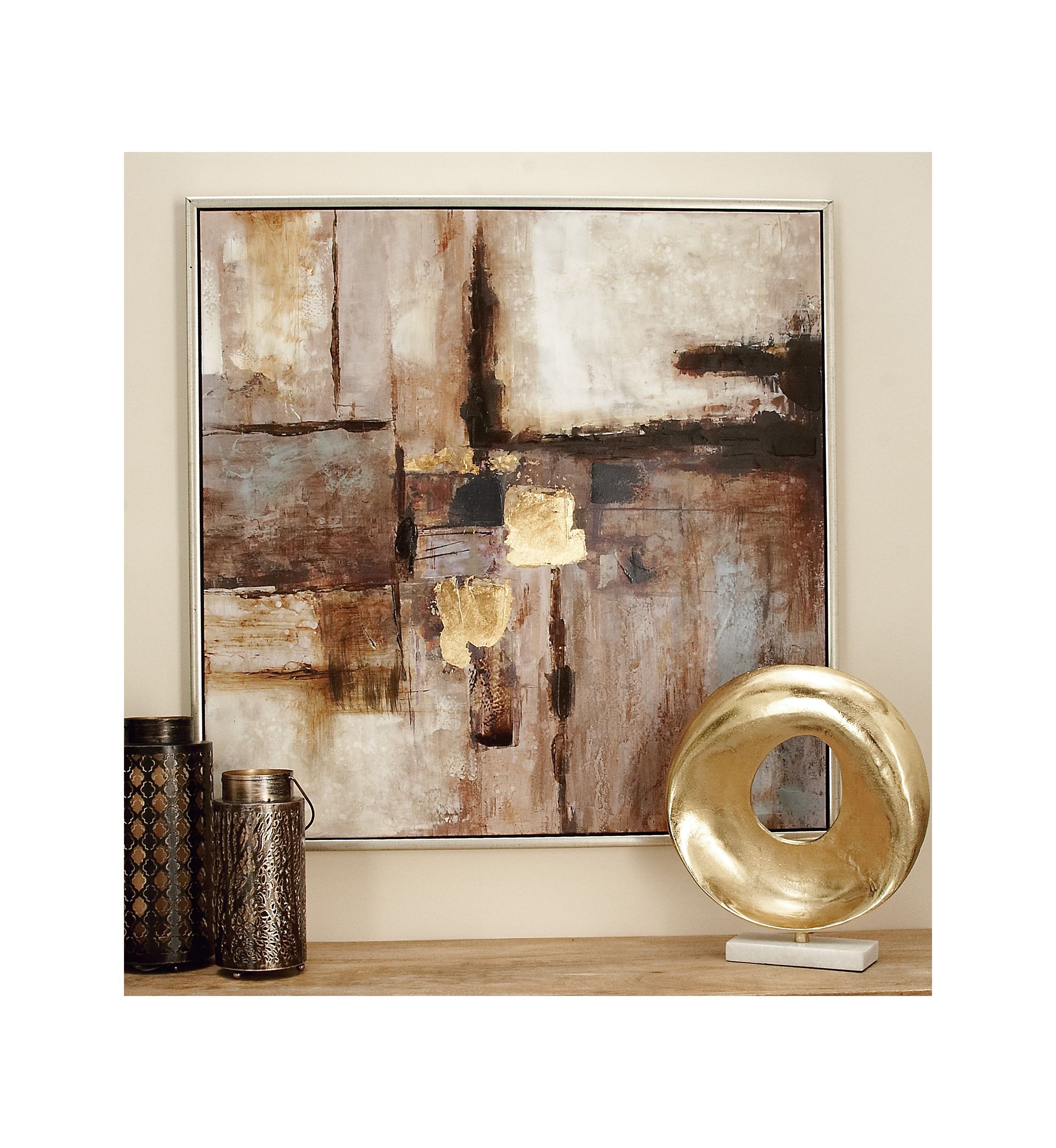 Contemporary Canvas Framed Wall Art