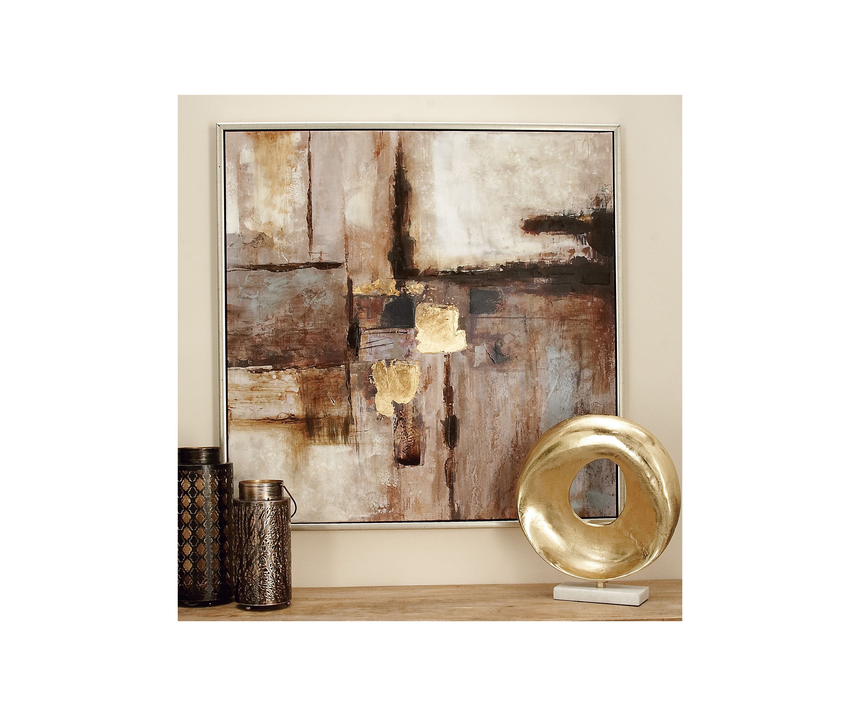 Contemporary Canvas Framed Wall Art