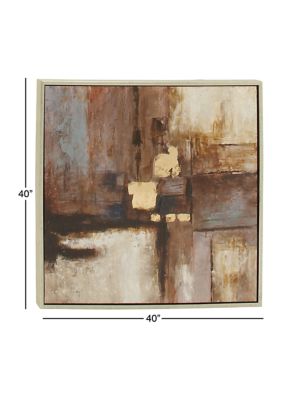 Contemporary Canvas Framed Wall Art