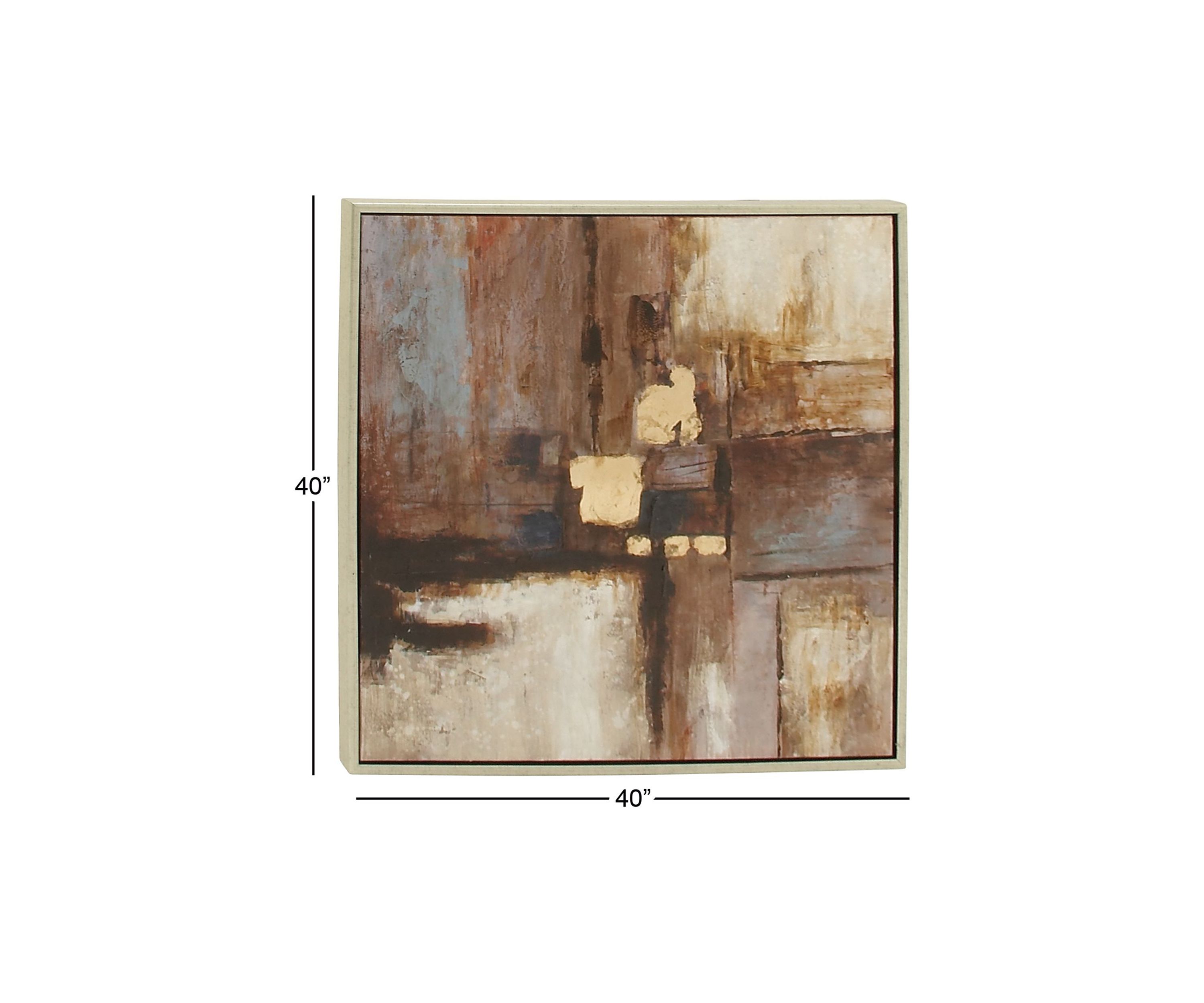 Contemporary Canvas Framed Wall Art