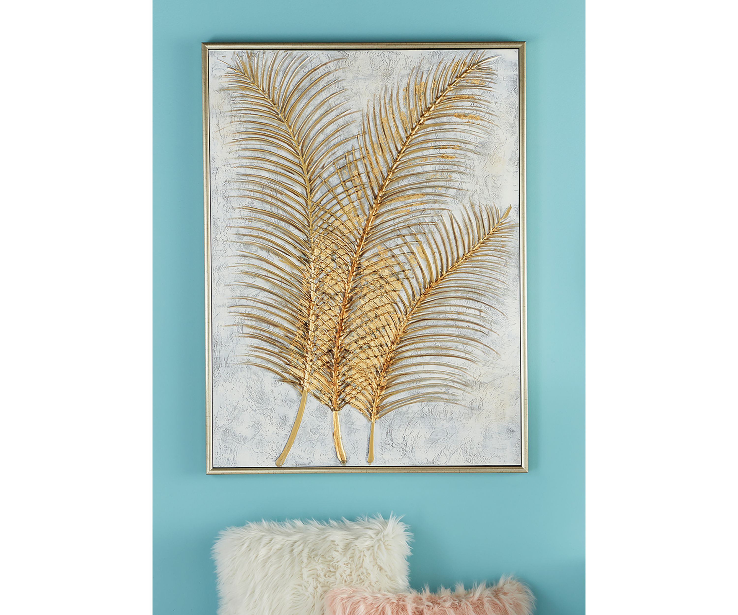 Glam Canvas Framed Wall Art