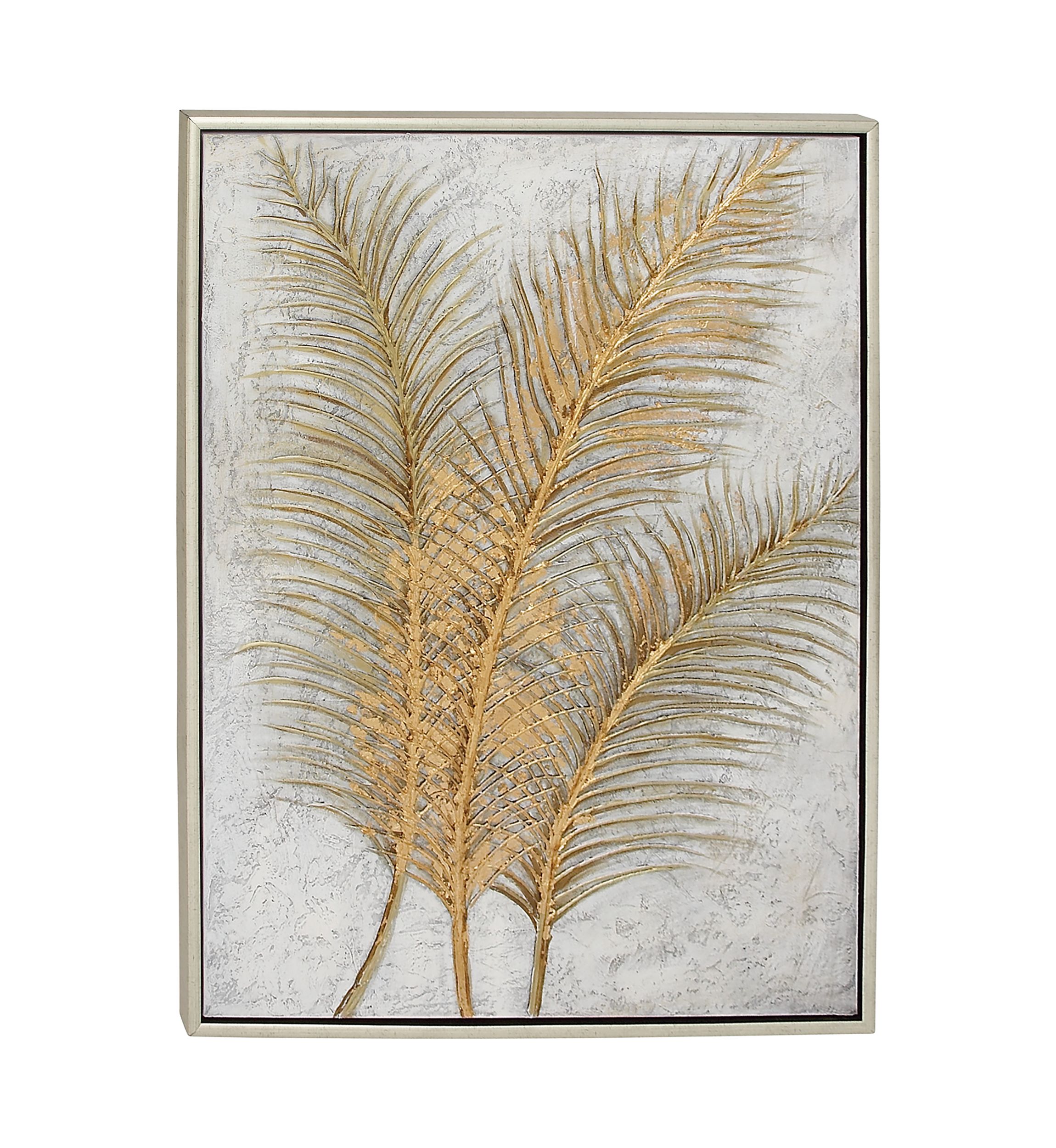Glam Canvas Framed Wall Art