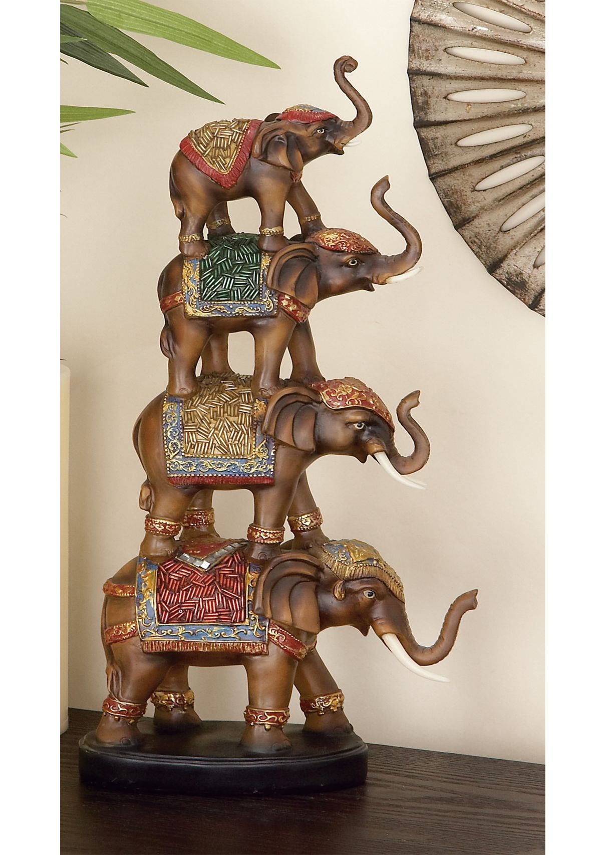 Eclectic Polystone Sculpture
