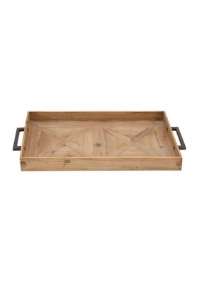 Contemporary Wood Tray