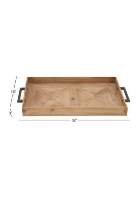 Contemporary Wood Tray