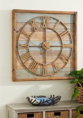 Contemporary Metal Wall Clock