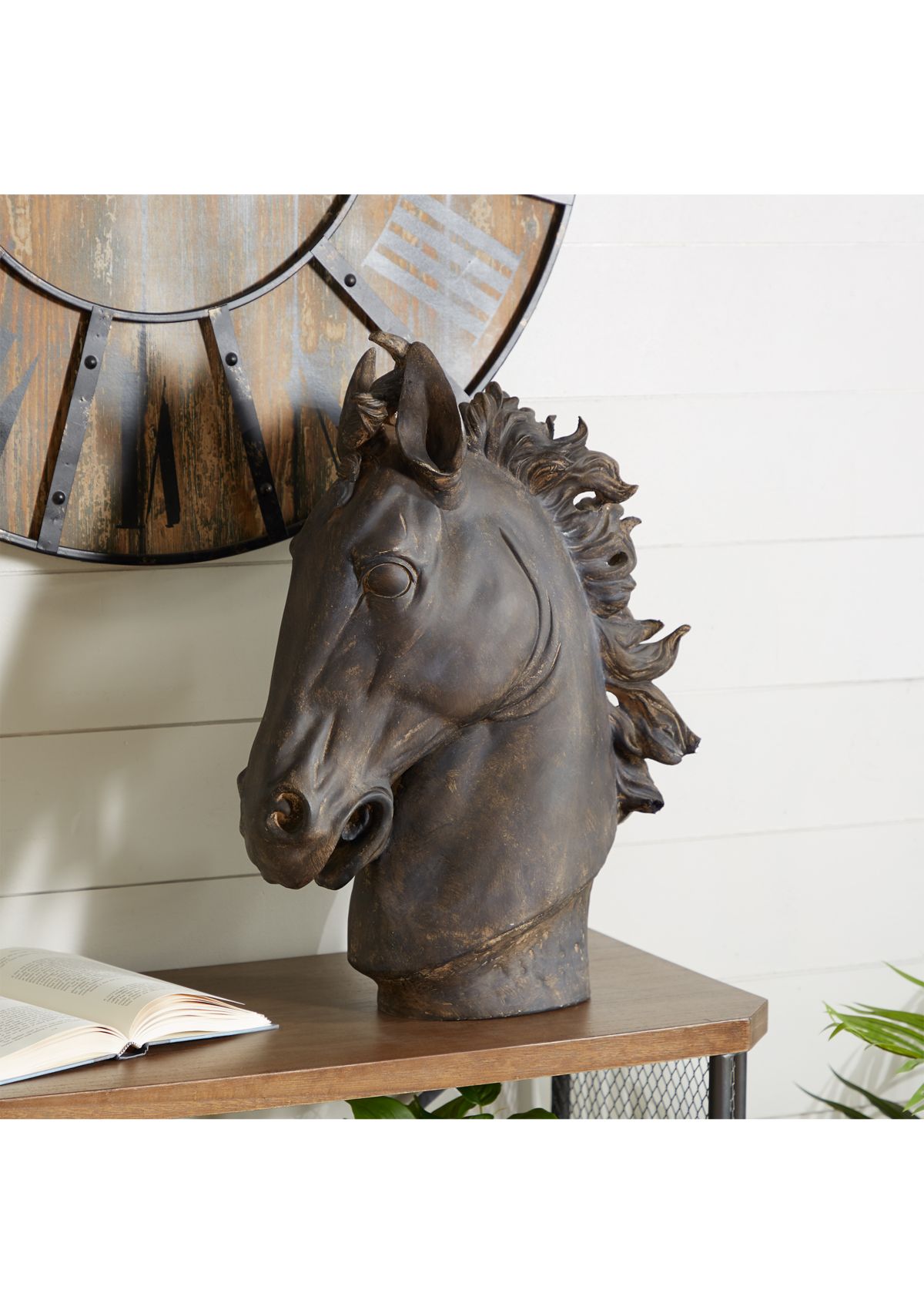 Traditional Polystone Sculpture