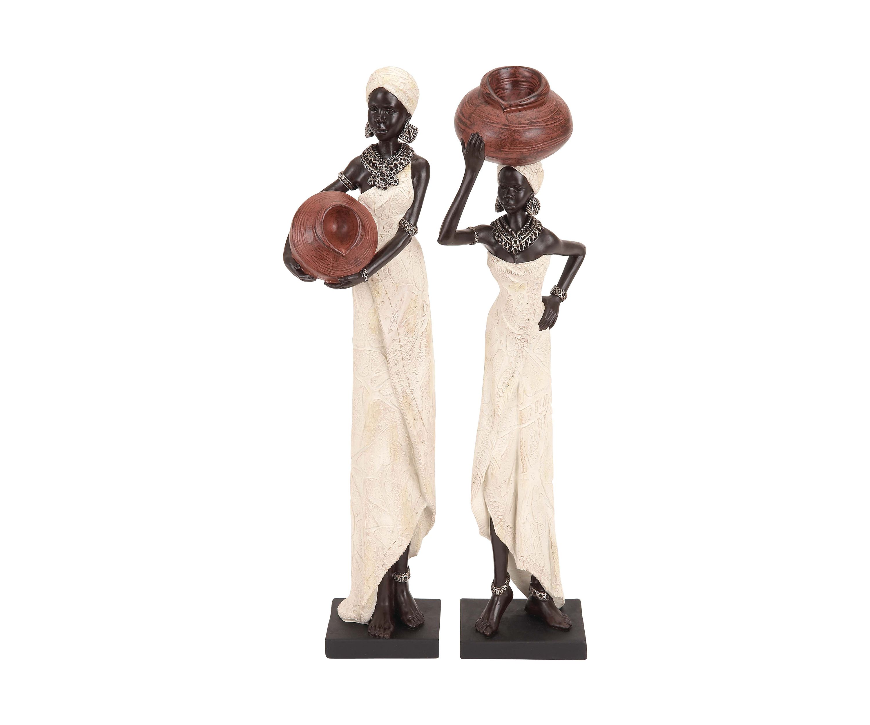 Eclectic Polystone Sculpture