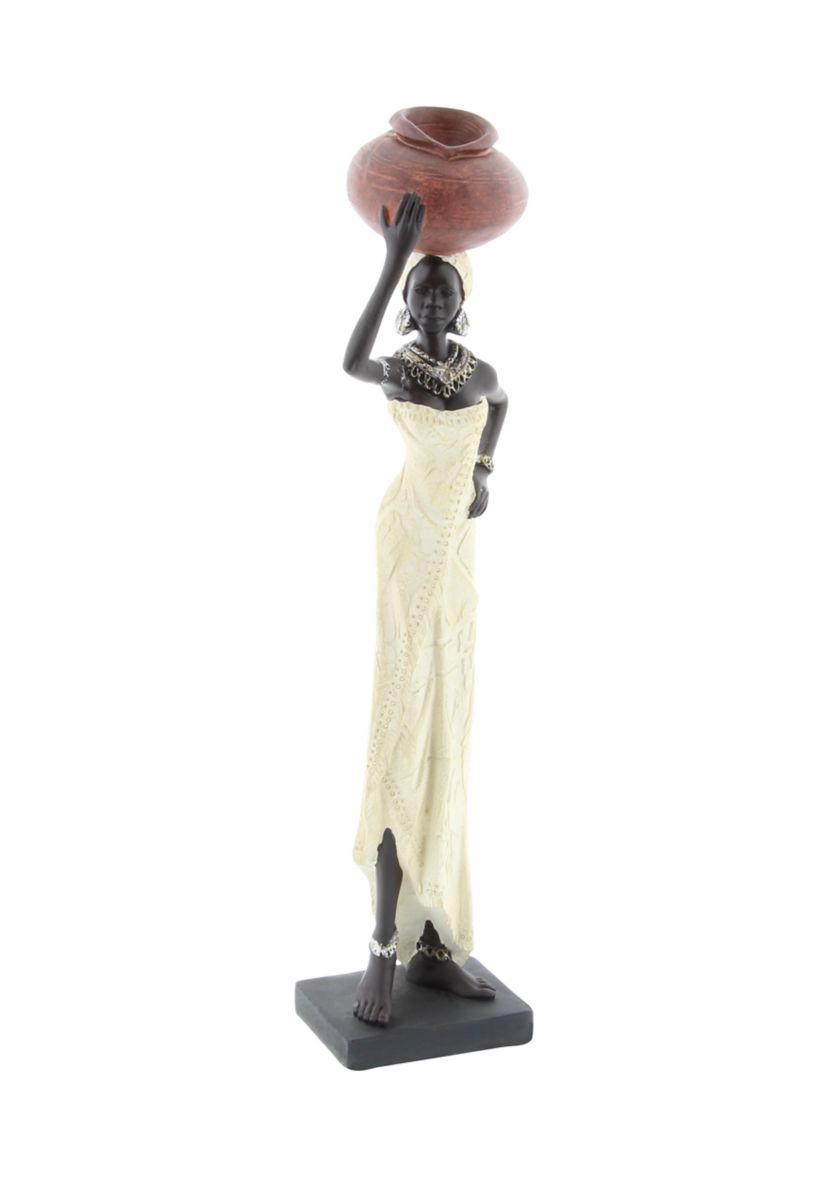Eclectic Polystone Sculpture