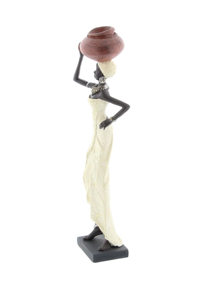 Eclectic Polystone Sculpture