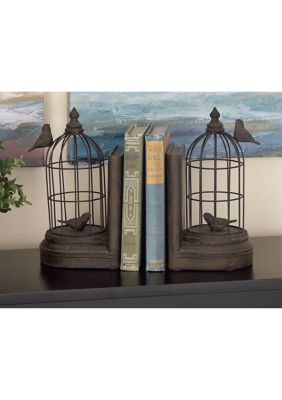 Farmhouse Metal Bookends - Set of 2