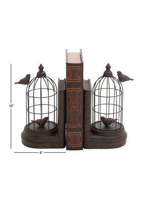 Farmhouse Metal Bookends - Set of 2