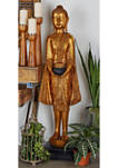 Eclectic Standing Buddha Statue