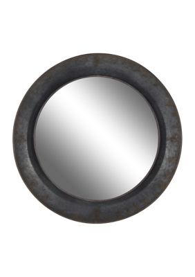 Industrial Metal Wall Mirror